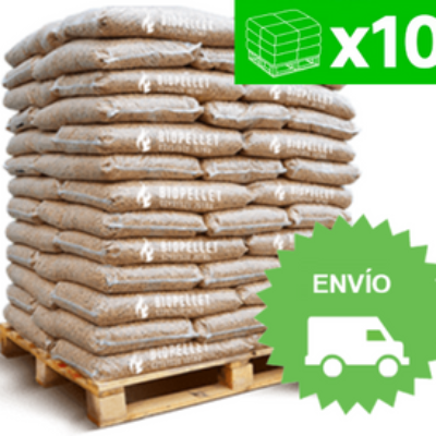 10 Palets de pellets